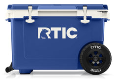 52 QT Ultra-Light Wheeled Cooler Cobalt & White | Rtic Hard Coolers|Clearance