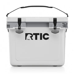 22 QT Ultra-Light Cooler White & Grey | Rtic Hard Coolers|Clearance
