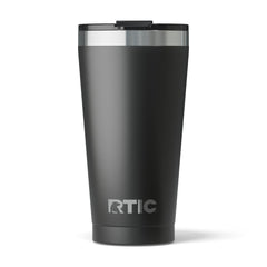 Essential Pint Tumbler Black | Rtic Drinkware