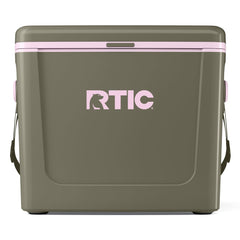 16 QT Road Trip Cooler Olive/Pale Pink | Rtic Hard Coolers|Clearance