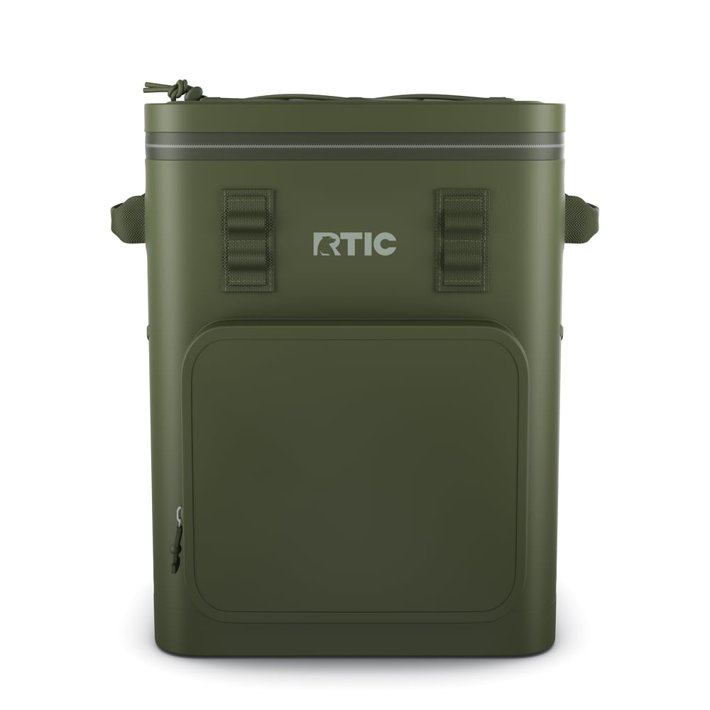 Ultra-Tough Backpack Cooler Olive | Rtic Soft Coolers