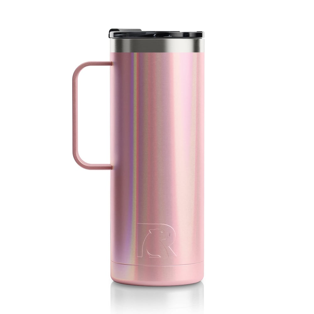 Travel Mug Dusty Rose Glitter | Rtic Clearance