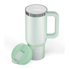 Road Trip Tumbler Fresh Mint Glitter | Rtic Drinkware|Clearance