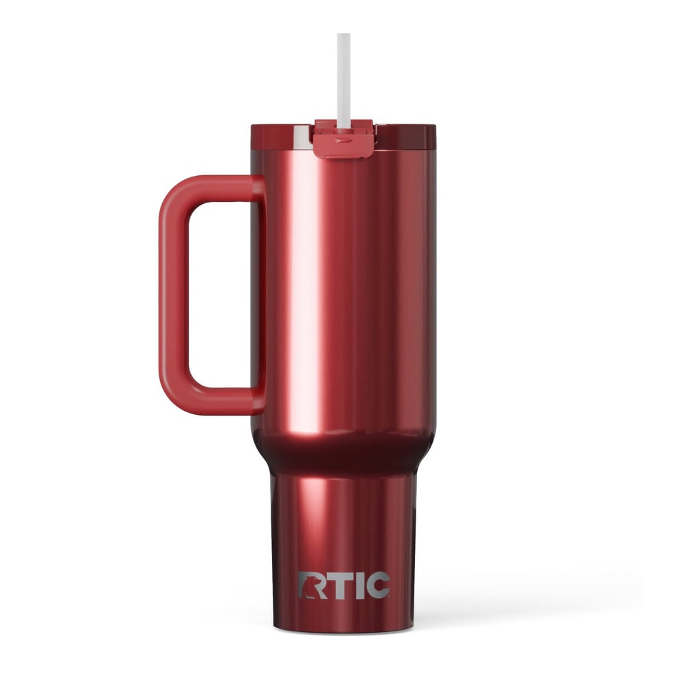 Road Trip Tumbler Black Cherry Metallic | Rtic Drinkware|Clearance