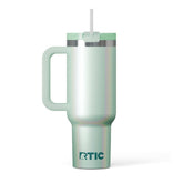 Road Trip Tumbler Fresh Mint Glitter | Rtic Drinkware|Clearance