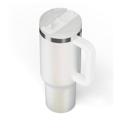 Road Trip Tumbler White Glitter | Rtic Drinkware|Clearance