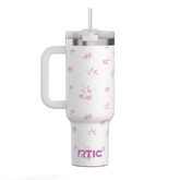 Road Trip Tumbler Pink Magnolias | Rtic Drinkware|Clearance