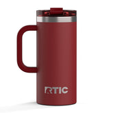 Road Trip Travel Mug Black Cherry | Rtic Drinkware|Clearance