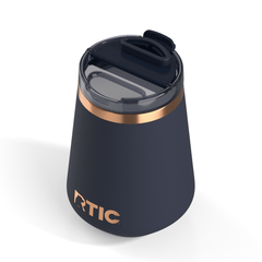 12oz Happy Hour Wine Tumbler Dark Midnight Dust | Rtic Drinkware