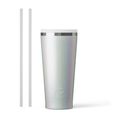 Everyday Tumbler White Glitter | Rtic Drinkware|Clearance