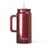64oz Road Trip Tumbler Black Cherry Metallic | Rtic Drinkware|Clearance