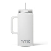 64oz Road Trip Tumbler White | Rtic Drinkware|Clearance