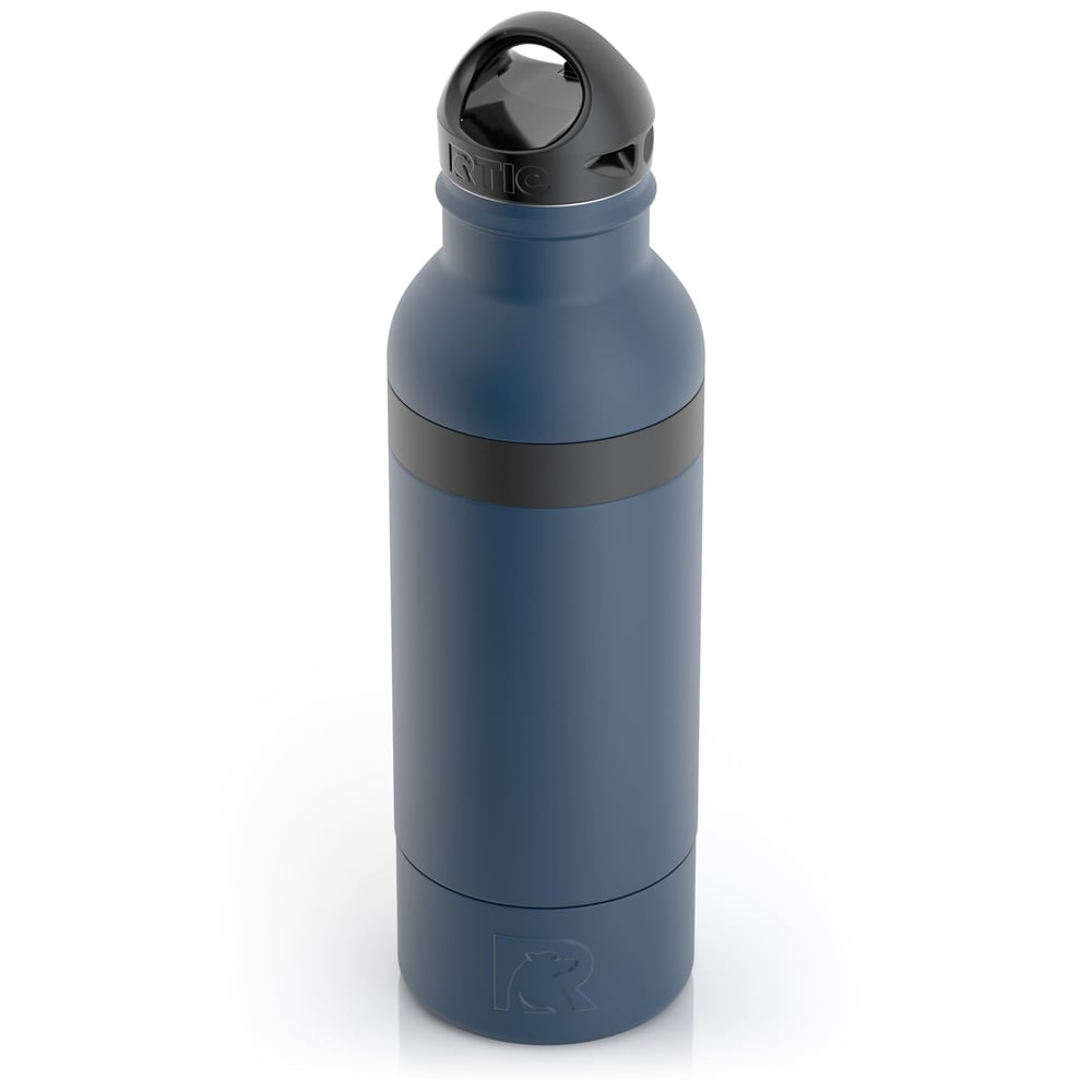All-in-One Bottle Chiller Navy | Rtic Drinkware