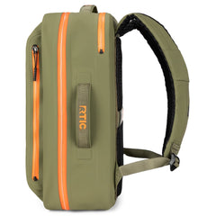 Ultra-Dry Backpack Olive & Orange | Rtic Bags