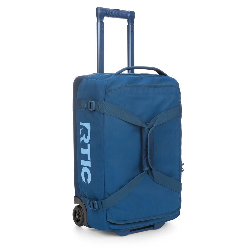 Road Trip Rolling Duffle Bag Navy & Denim | Rtic Bags|Clearance