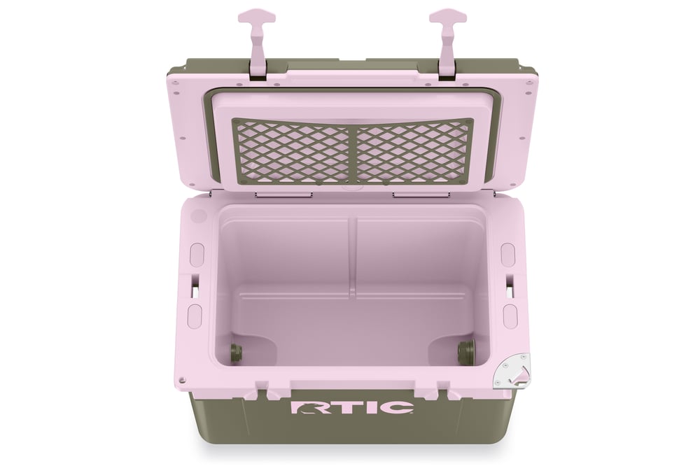 32 QT Ultra-Light Cooler Olive/Pale Pink | Rtic Hard Coolers|Clearance