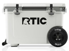 52 QT Ultra-Light Wheeled Cooler White & Grey | Rtic Hard Coolers|Clearance