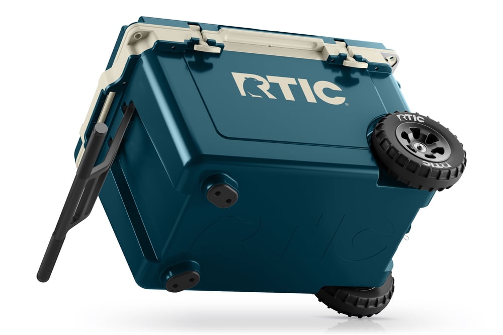 52 QT Ultra-Light Wheeled Cooler Marine/Canvas | Rtic Hard Coolers|Clearance