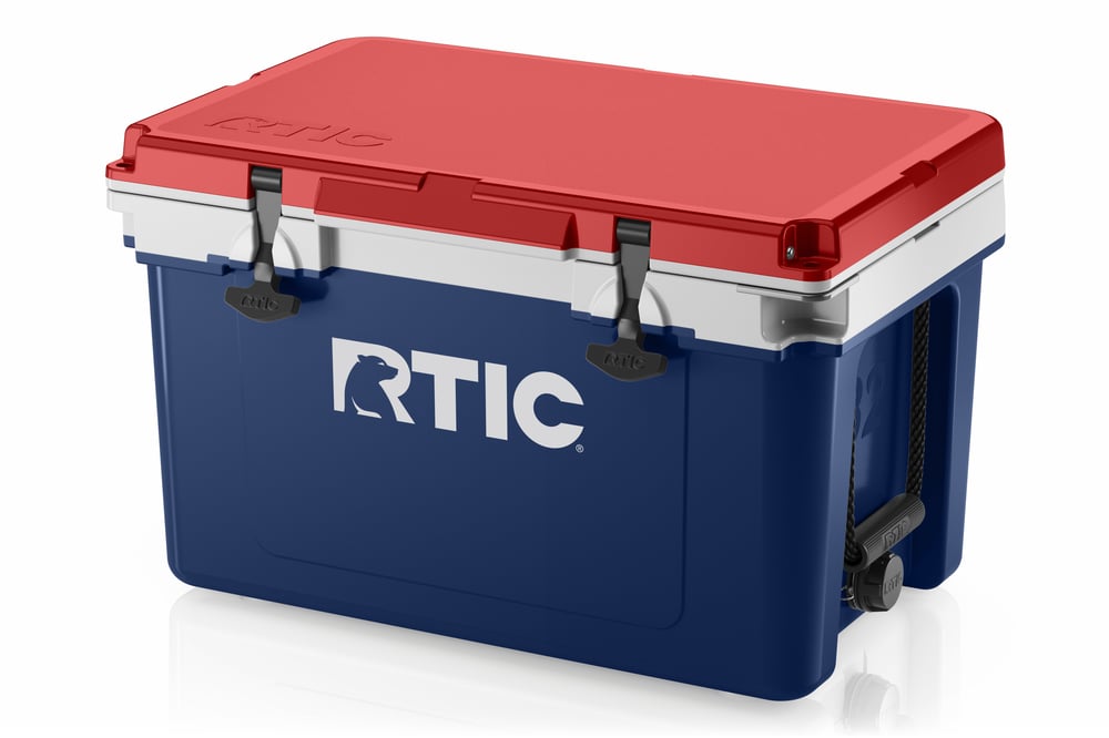 32 QT Ultra-Light Cooler Patriot | Rtic Hard Coolers|Clearance
