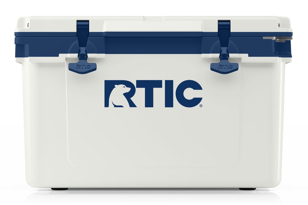 32 QT Ultra-Light Cooler Cool Grey & Navy | Rtic Hard Coolers|Clearance