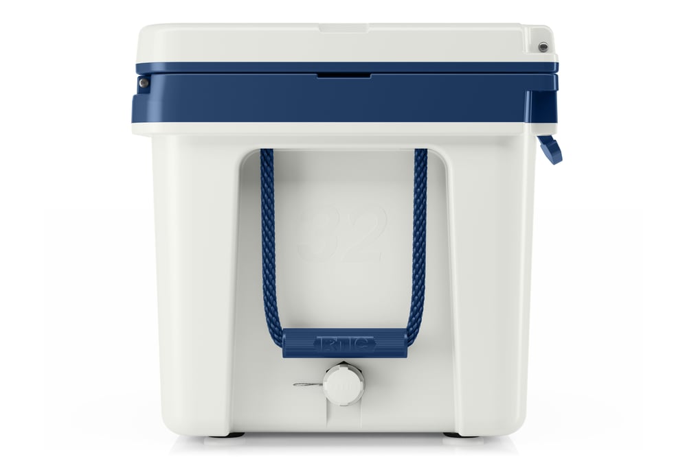 32 QT Ultra-Light Cooler Cool Grey & Navy | Rtic Hard Coolers|Clearance