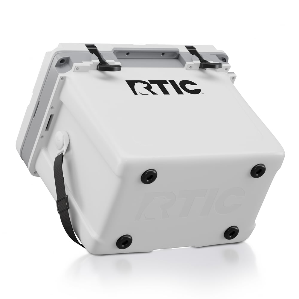 22 QT Ultra-Light Cooler White & Grey | Rtic Hard Coolers|Clearance