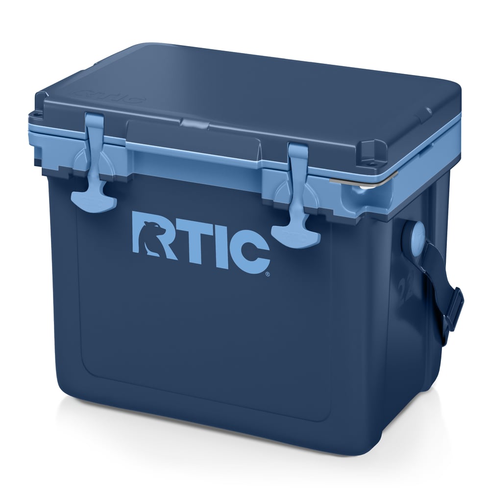 22 QT Ultra-Light Cooler Navy & Denim | Rtic Hard Coolers|Clearance