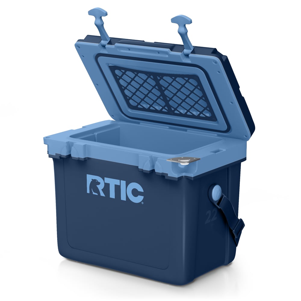 22 QT Ultra-Light Cooler Navy & Denim | Rtic Hard Coolers|Clearance