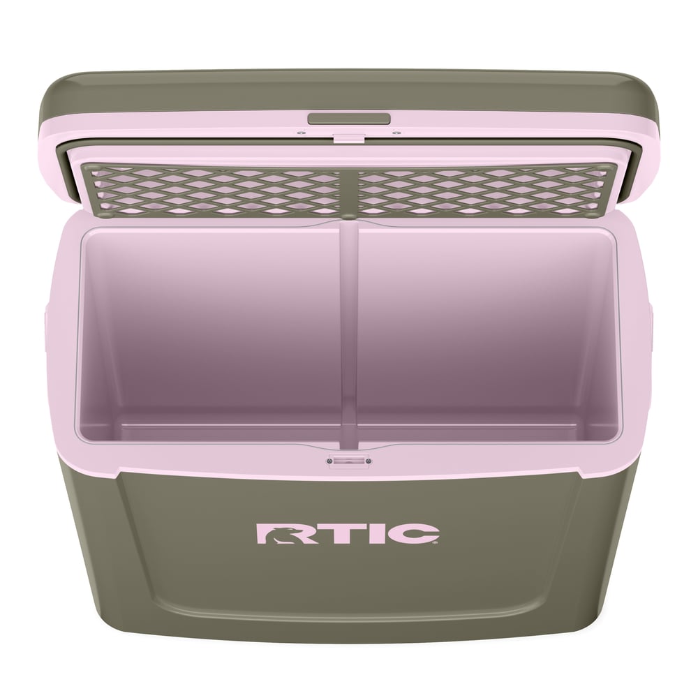 16 QT Road Trip Cooler Olive/Pale Pink | Rtic Hard Coolers|Clearance