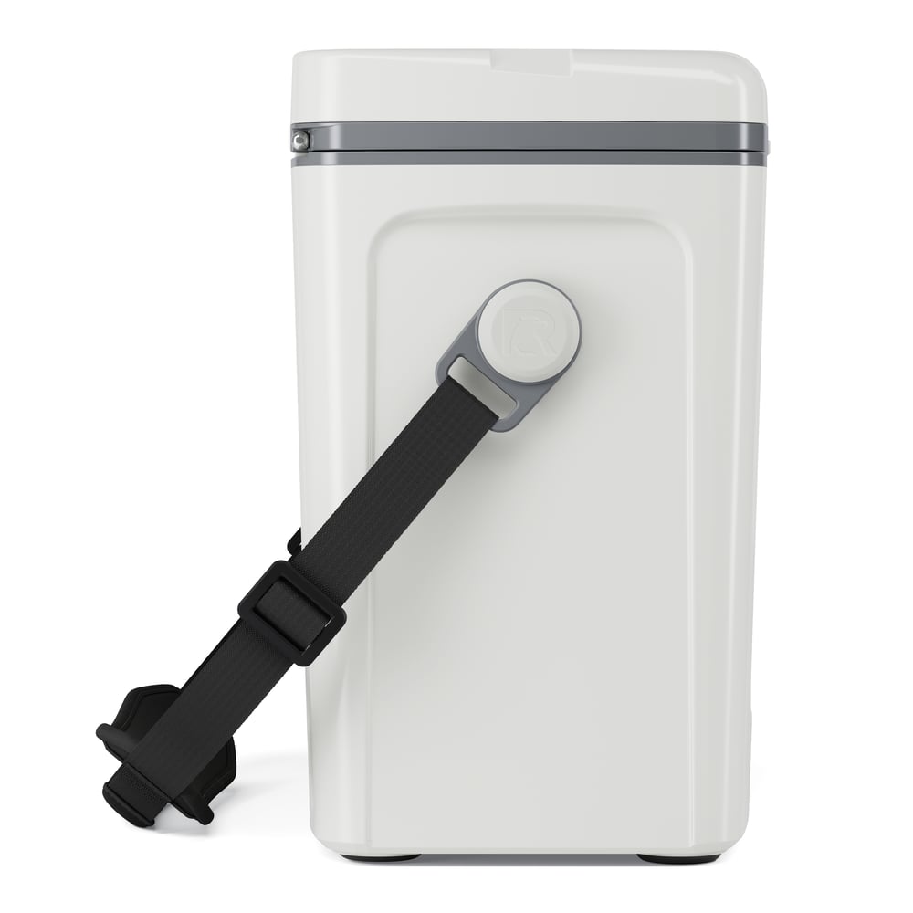 16 QT Road Trip Cooler White & Grey | Rtic Hard Coolers|Clearance