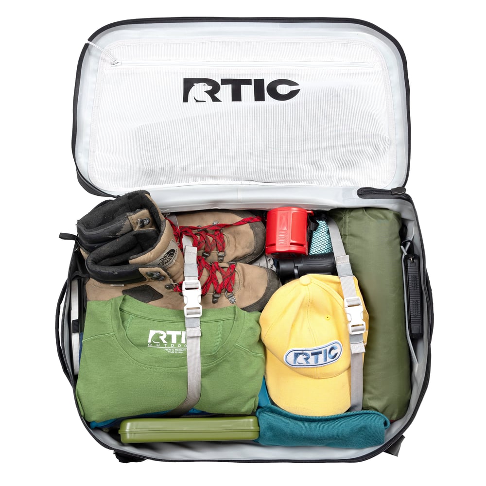 Ultra-Dry Duffle Pack Black & Graphite | Rtic Bags