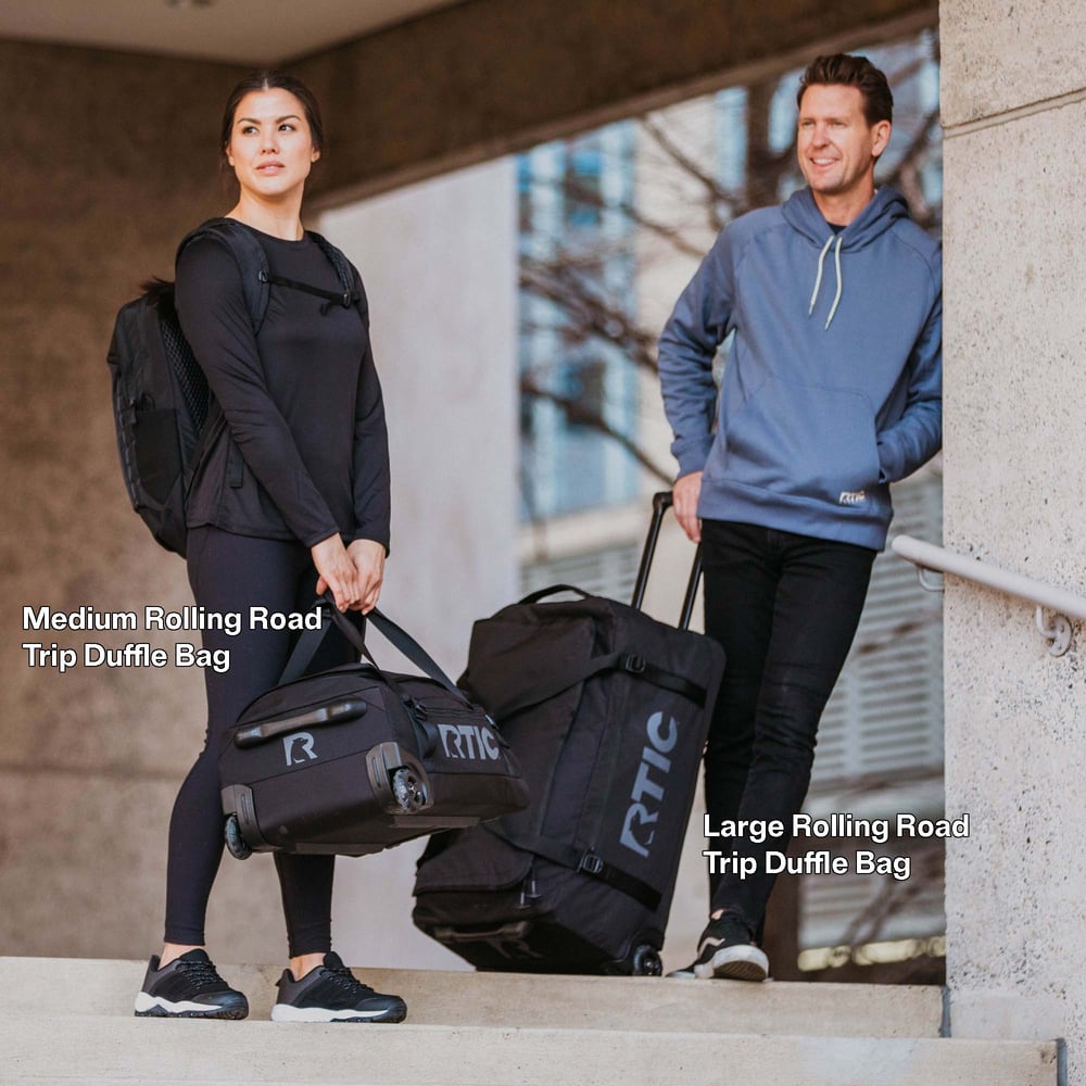 Road Trip Rolling Duffle Bag Storm | Rtic Bags|Clearance