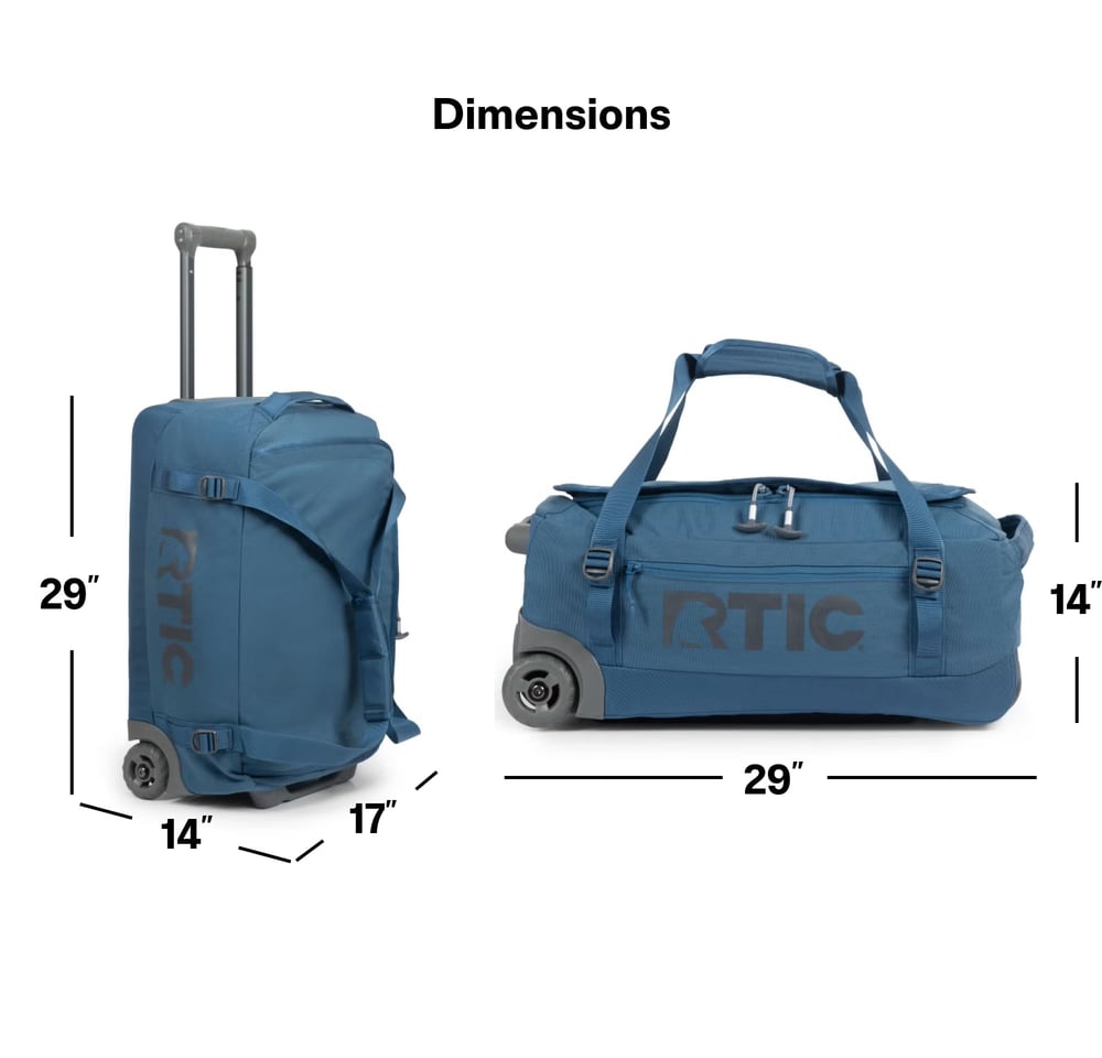 Road Trip Rolling Duffle Bag Trailblazer | Rtic Bags|Clearance