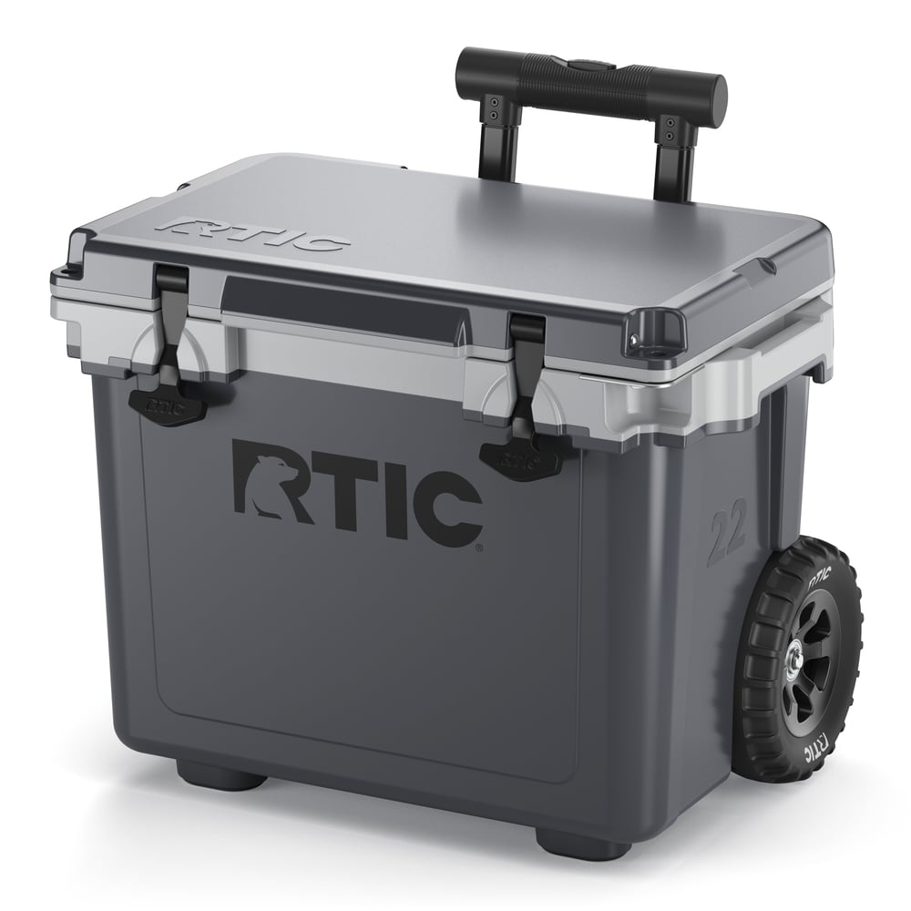 22 QT Ultra-Light Wheeled Cooler Dark Grey & Cool Grey | Rtic Hard Coolers|Clearance