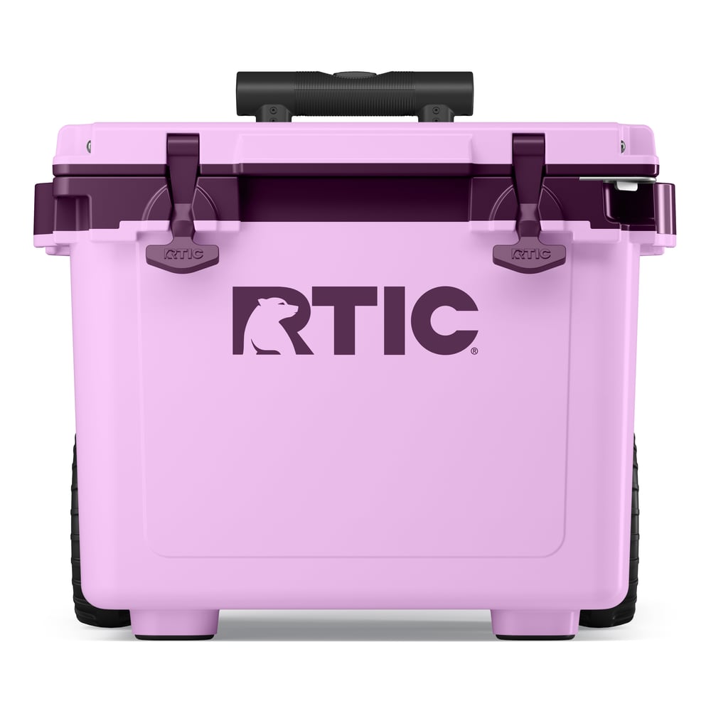 22 QT Ultra-Light Wheeled Cooler Lavender/Plum | Rtic Hard Coolers|Clearance