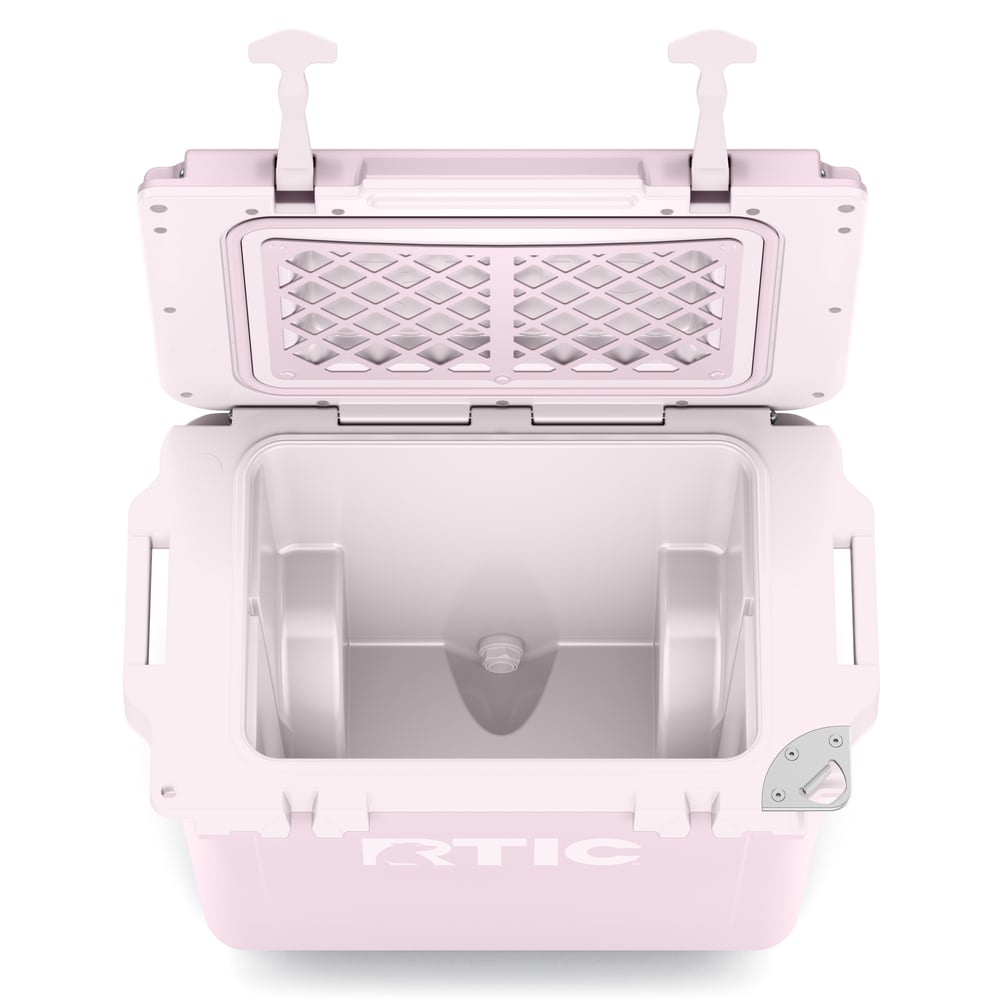 22 QT Ultra-Light Wheeled Cooler Pale Pink | Rtic Hard Coolers|Clearance