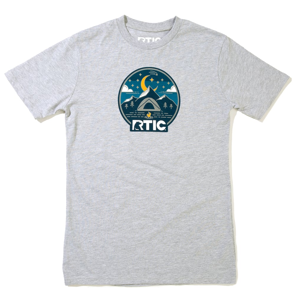Night Camp Short Sleeve T-Shirt  | Rtic Gear|Clearance