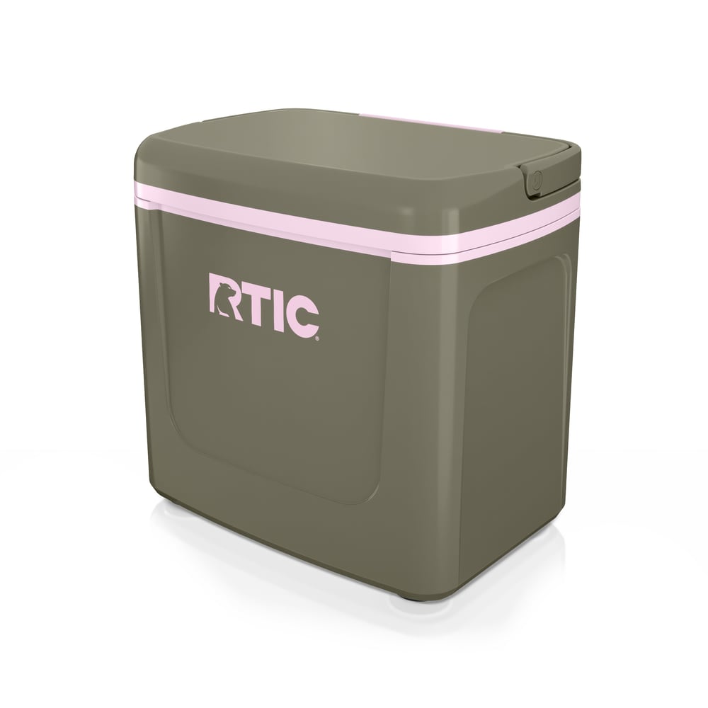8 QT Road Trip Personal Cooler Olive/Pale Pink | Rtic Hard Coolers|Gear|Clearance