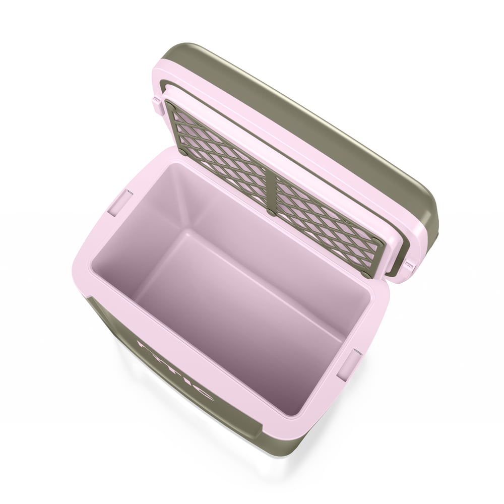8 QT Road Trip Personal Cooler Olive/Pale Pink | Rtic Hard Coolers|Gear|Clearance