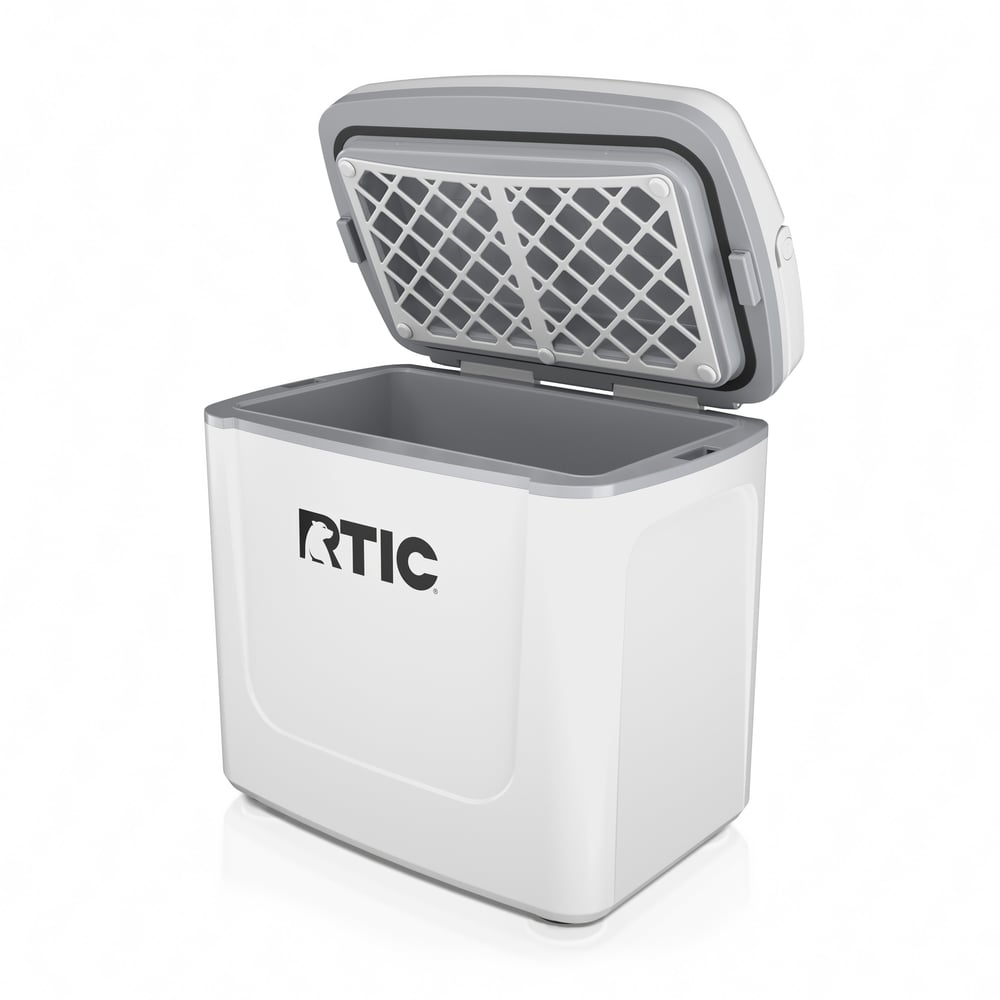 8 QT Road Trip Personal Cooler White & Grey | Rtic Hard Coolers|Gear|Clearance