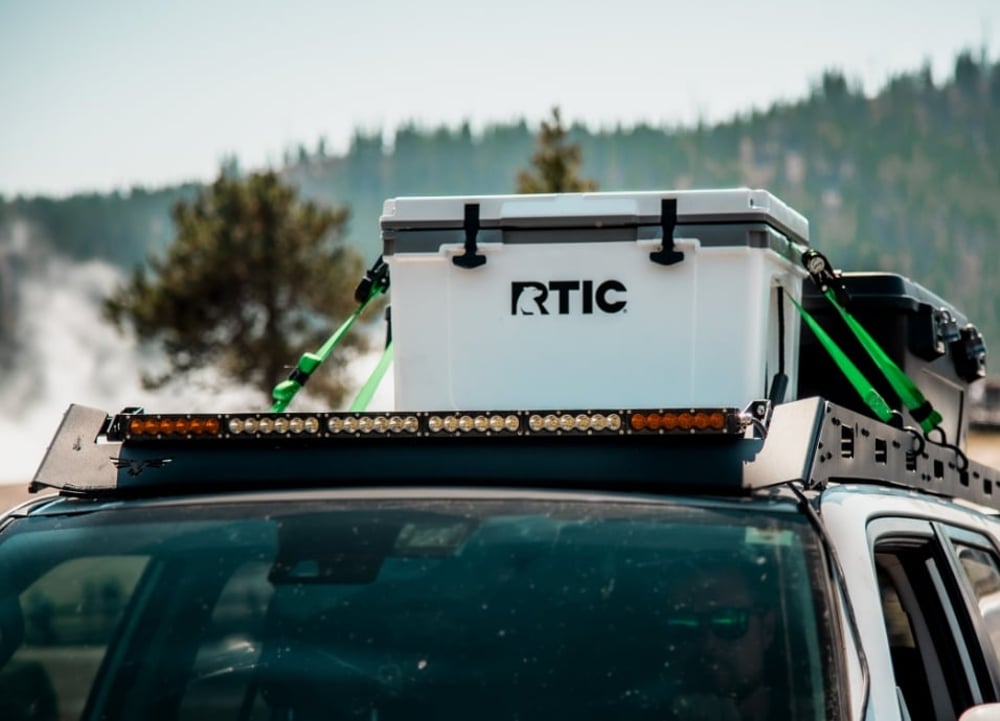 52 QT Ultra-Light Cooler White & Grey | Rtic Hard Coolers|Clearance