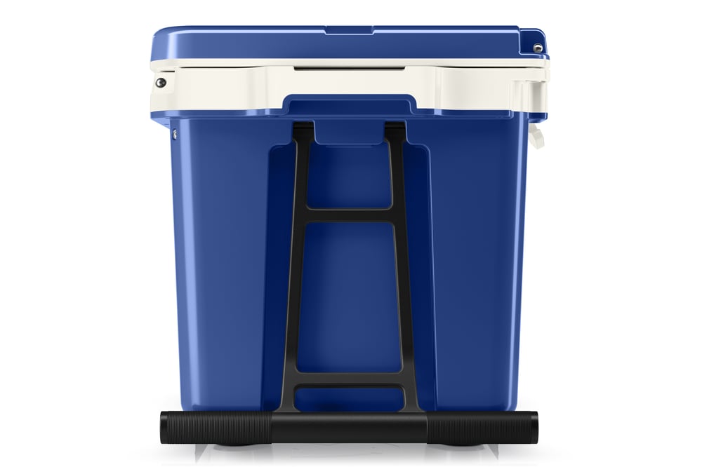 72 QT Ultra-Light Wheeled Cooler Cobalt & White | Rtic Hard Coolers