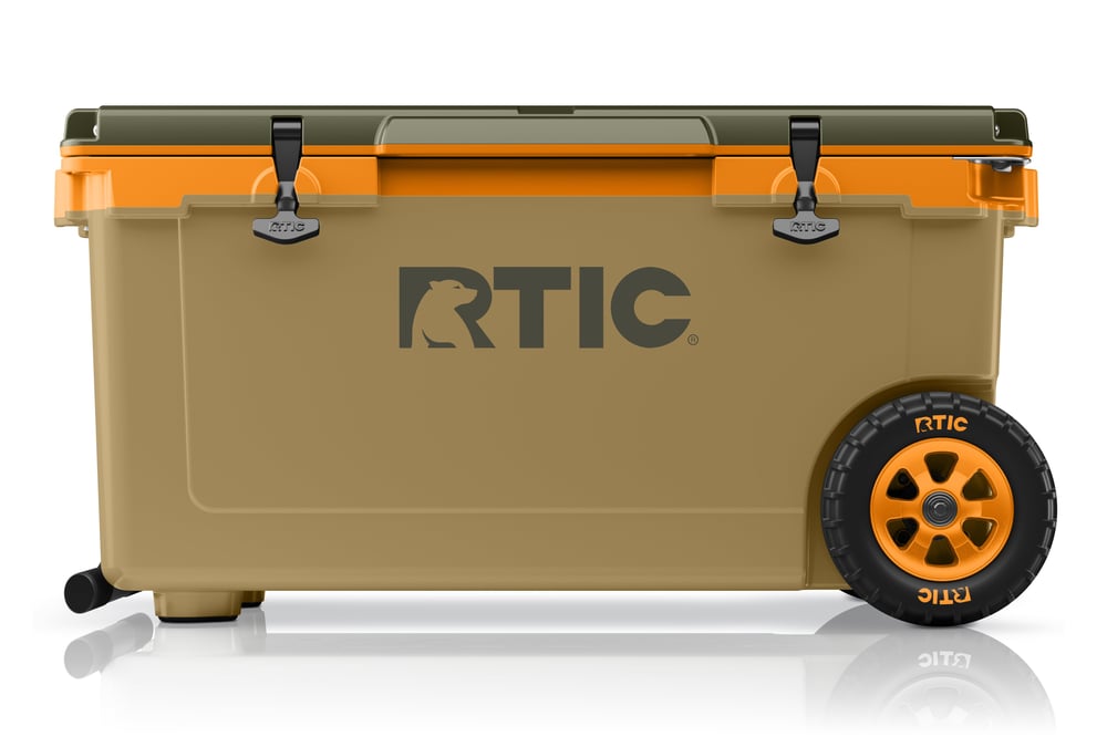72 QT Ultra-Light Wheeled Cooler Trailblazer | Rtic Hard Coolers