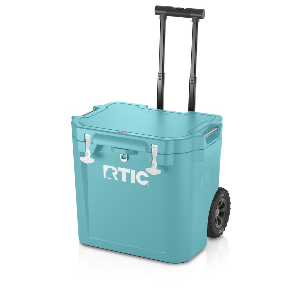 45 QT Ultra-Tough Wheeled Cooler Lagoon | Rtic Hard Coolers|Clearance