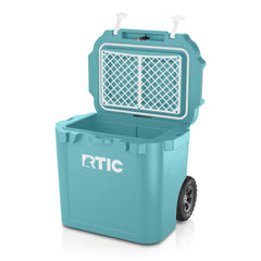 45 QT Ultra-Tough Wheeled Cooler Lagoon | Rtic Hard Coolers|Clearance