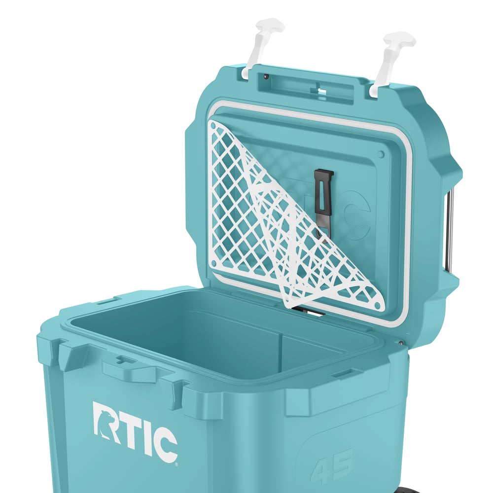 45 QT Ultra-Tough Wheeled Cooler Lagoon | Rtic Hard Coolers|Clearance