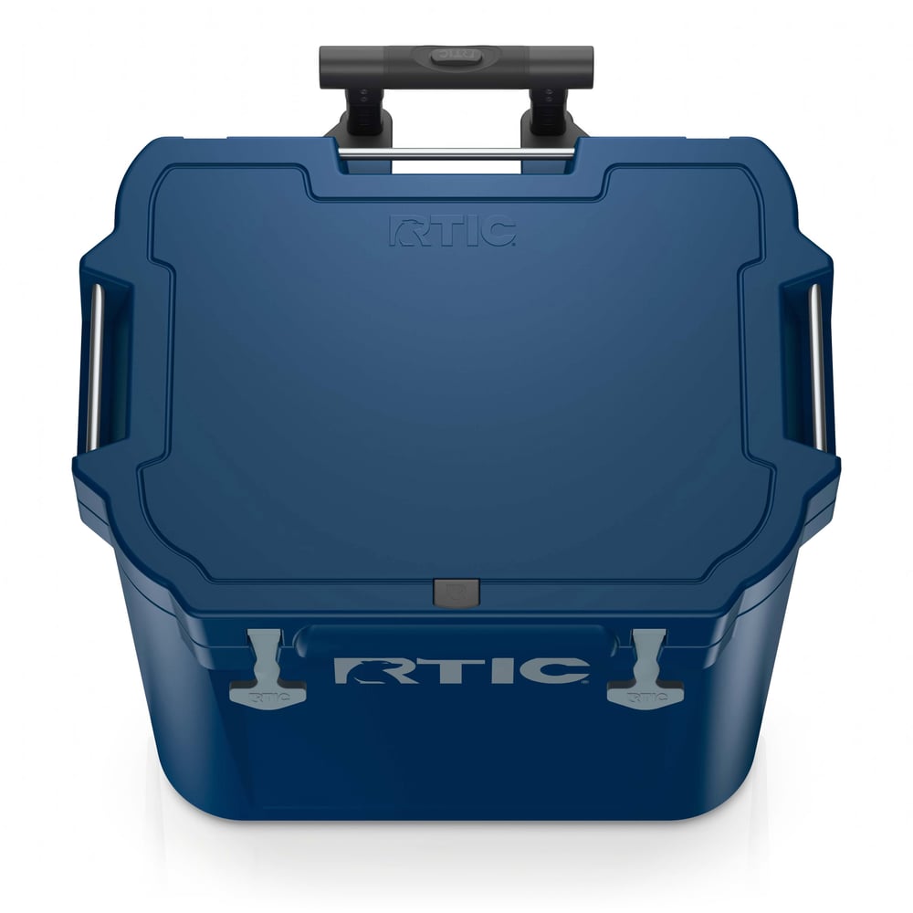 45 QT Ultra-Tough Wheeled Cooler Navy | Rtic Hard Coolers|Clearance