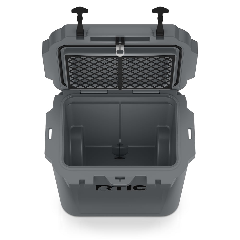 45 QT Ultra-Tough Wheeled Cooler Dark Grey | Rtic Hard Coolers|Clearance