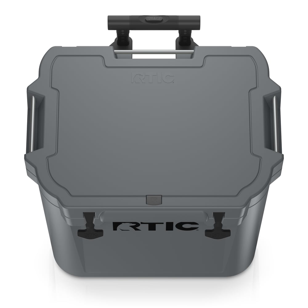 45 QT Ultra-Tough Wheeled Cooler Dark Grey | Rtic Hard Coolers|Clearance