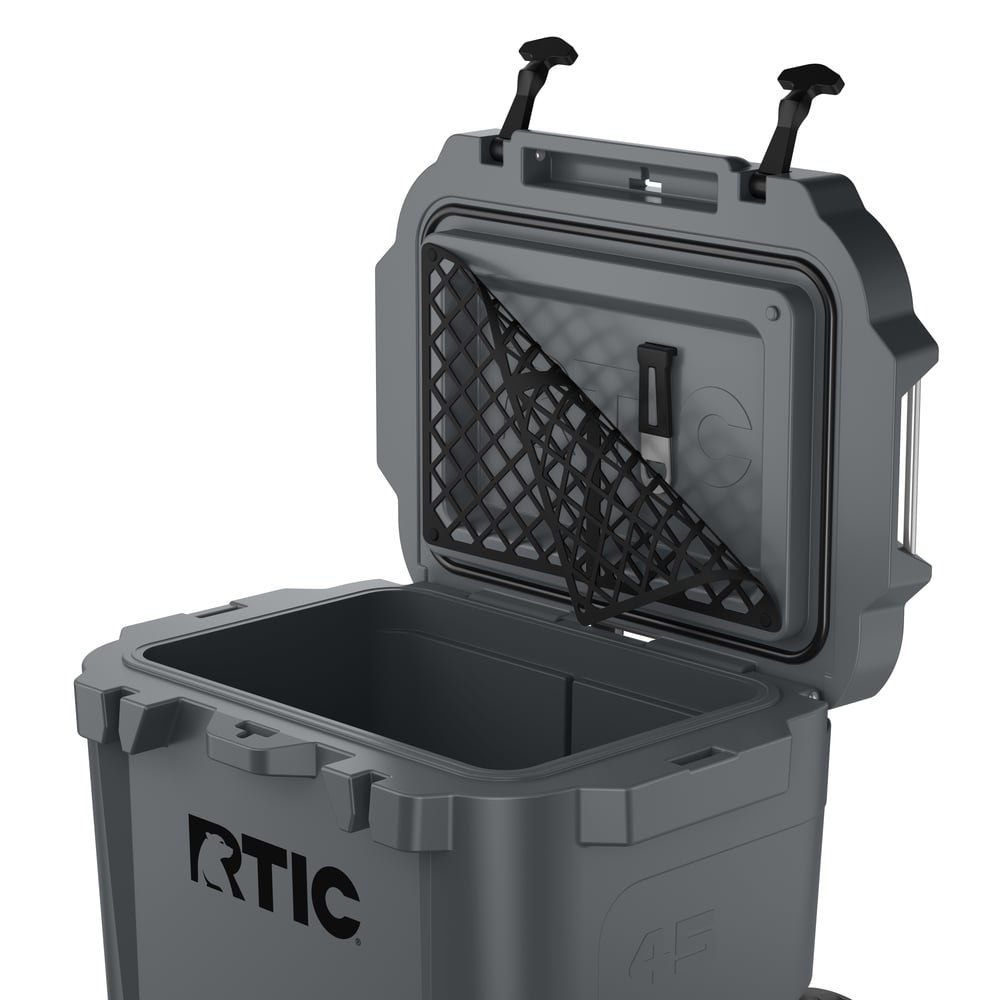 45 QT Ultra-Tough Wheeled Cooler Dark Grey | Rtic Hard Coolers|Clearance